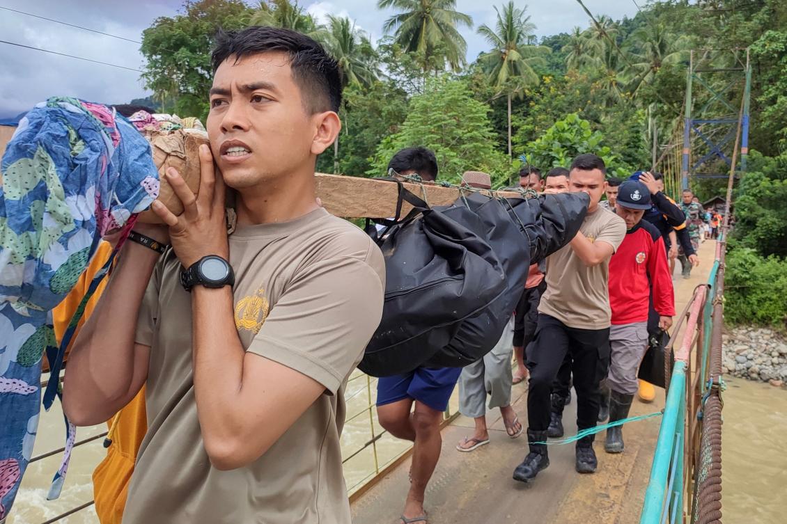 The death toll from a landslide near an illegal gold mine on Indonesia’s central island of Sulawesi had risen to 23 people, while 35 others are still missing, an official said on July 9. (AFP)
