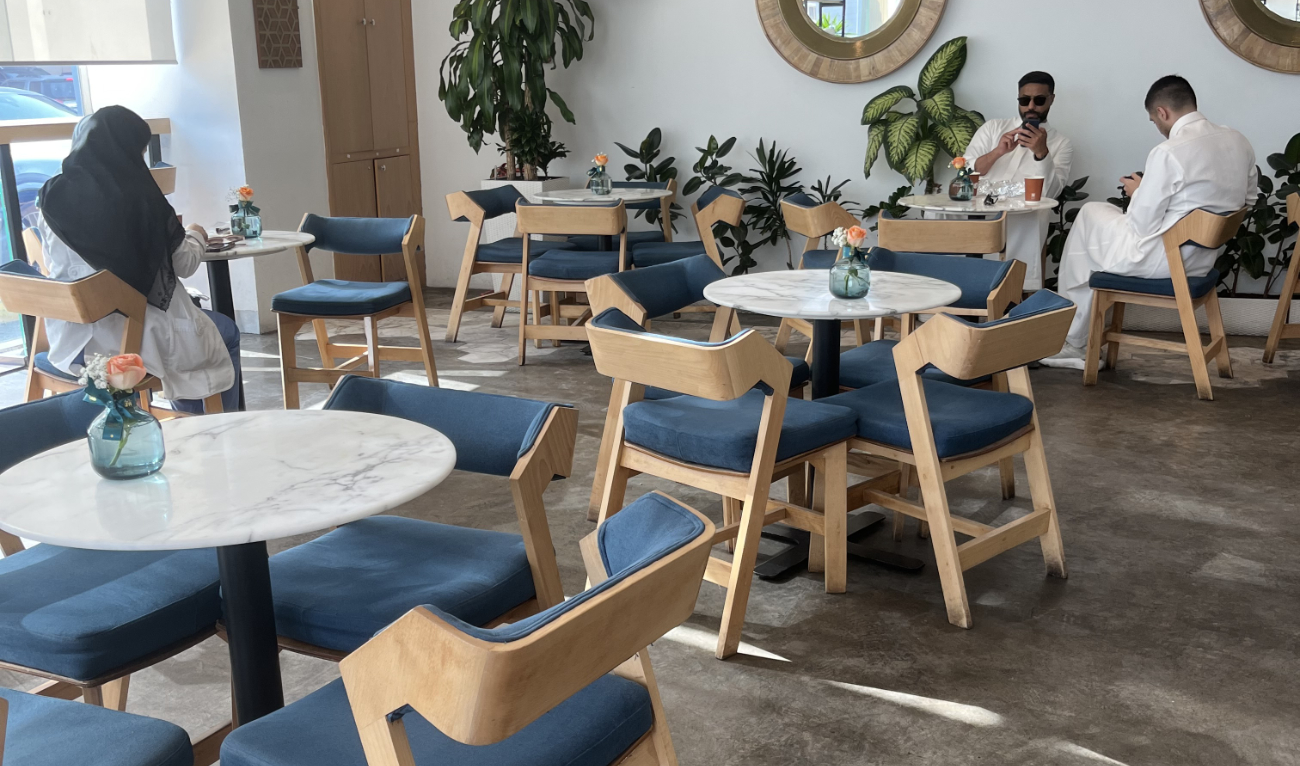 The location is suitable for small groups or solo customers. (AN Photo)