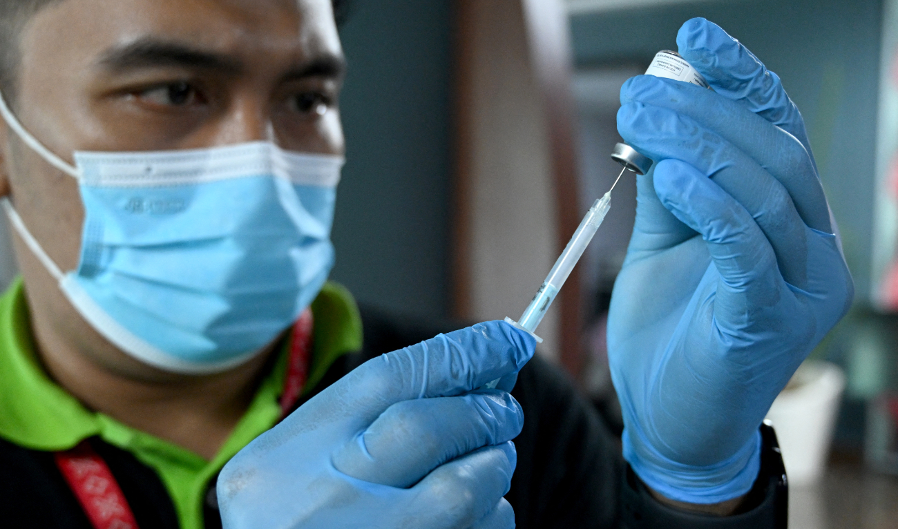 WHO director-general Tedros Adhanom Ghebreyesus sounded a warning on declining vaccine coverage. (AFP/File)