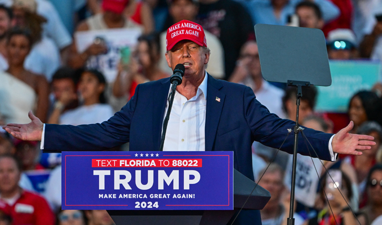 Trump, 78, was convicted in New York in May of 34 counts of falsifying business records to cover up hush money payments made to porn star Stormy Daniels. (AFP/File)