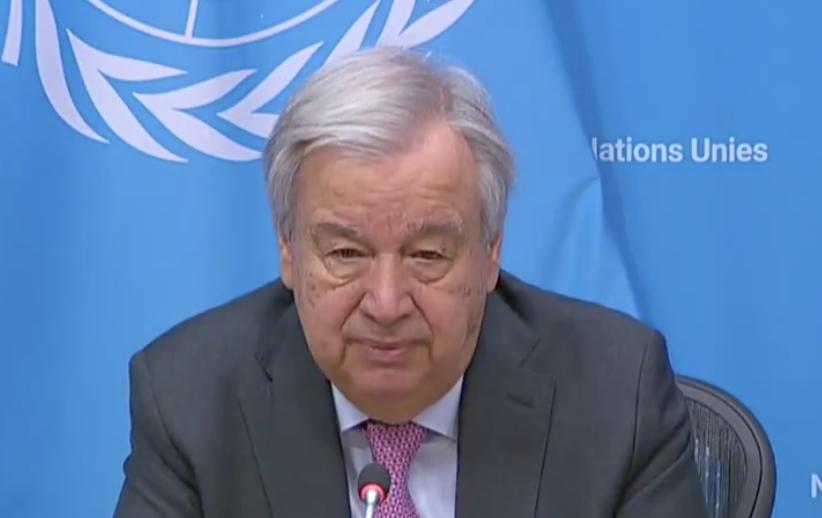 United Nations chief Antonio Guterres declared on Friday that there is no alternative to the UN Palestinian refugee agency UNRWA and 118 countries backed the relief organization as indispensable. (Screenshot/UNTV)