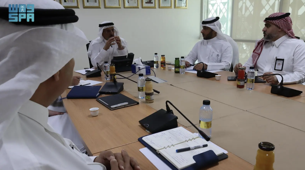The Saudi Ministry of Environment, Water and Agriculture held a meeting to review the utilization of renewable water and how to maximize its economic value. (SPA)