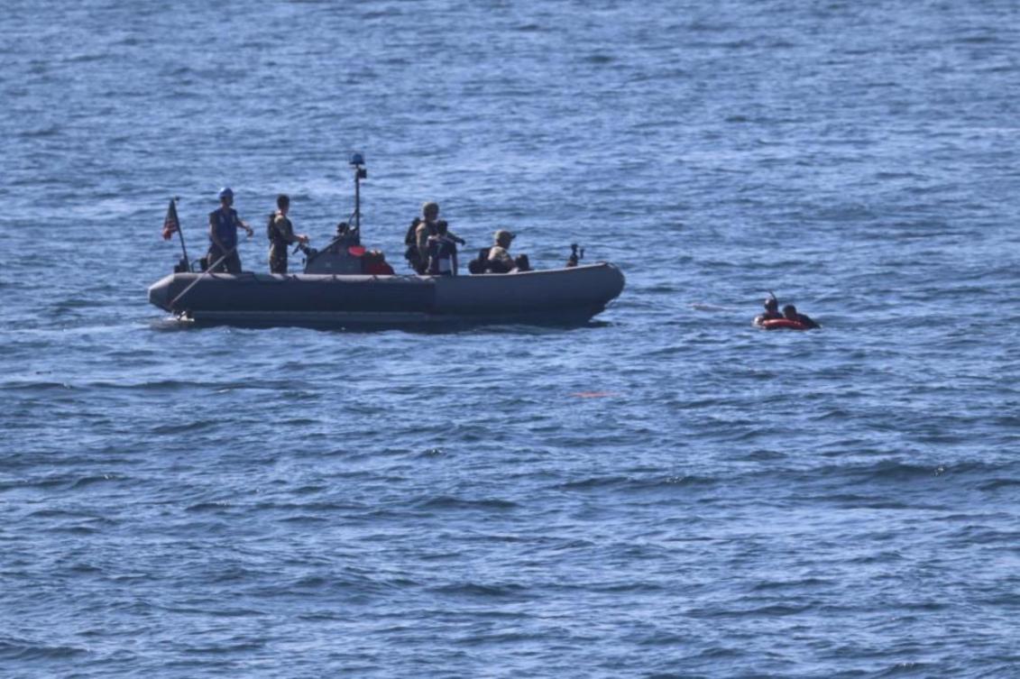 Search and rescue operations were initiated with the relevant authorities. (AFP)
