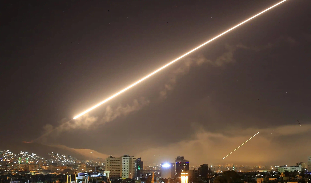 Bashar Assad’s regime has seen its air defenses depleted by 13 years of civil war, leaving the country vulnerable to Israeli attacks. (AP/File)