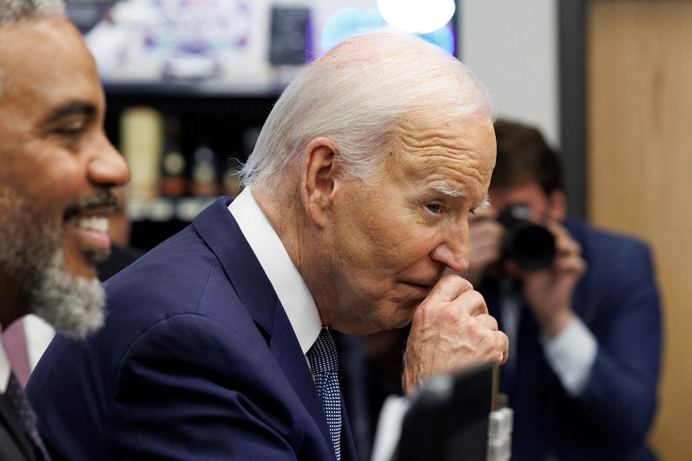 Top Democrats have told US president Joe Biden it would be better for the country and the party if he ended his reelection campaign. (Reuters)