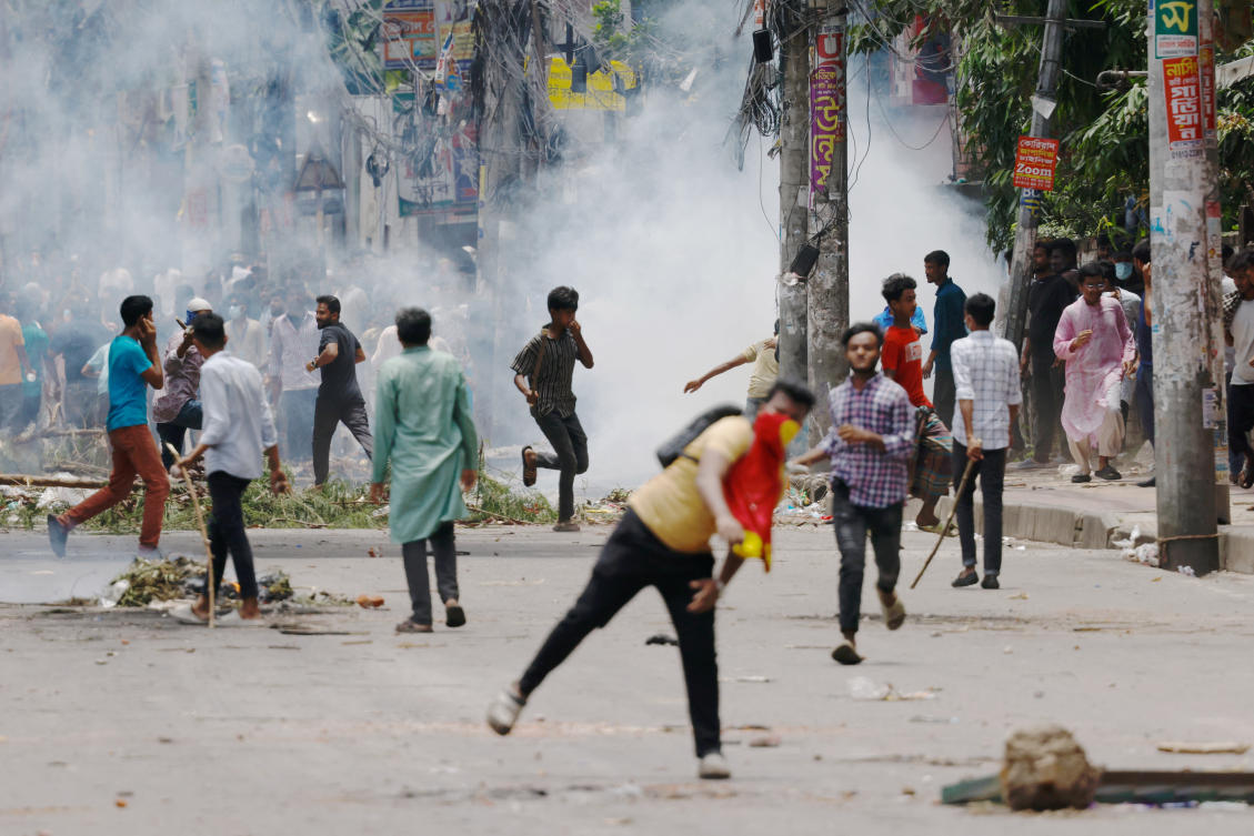 Police fire was the cause of more than half of the deaths reported so far this week, based on descriptions given to AFP by hospital staff. (REUTERS)