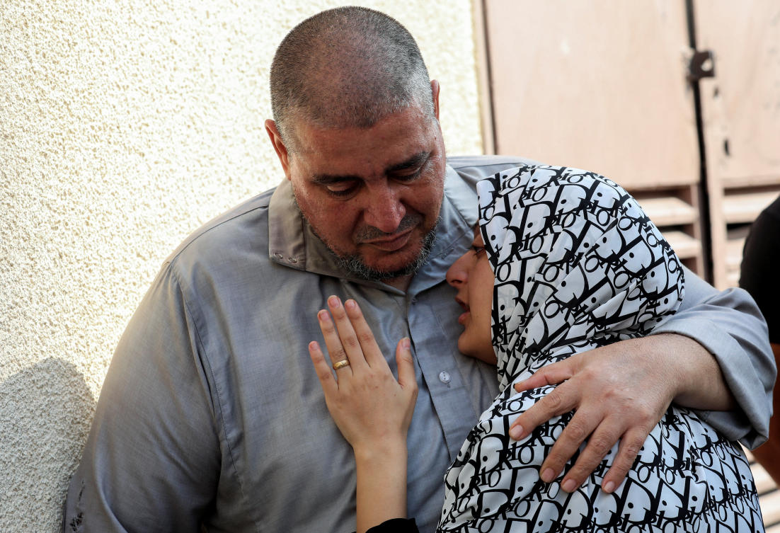 Air strikes on two homes in Gaza City in the north each left six dead, according to the civil defense agency and paramedics. (File/Reuters)
