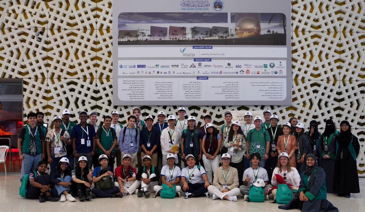 The event was organized by Mawhiba in partnership with the Ministry of Education and King Saud University. (SPA)