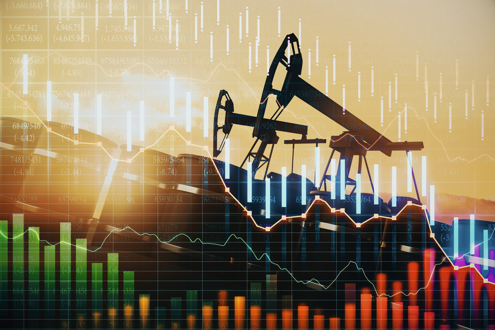 Brent crude futures for September rose 66 cents, or 0.8 percent, to $81.67 a barrel by 11:08 a.m. Saudi time. Shutterstock
