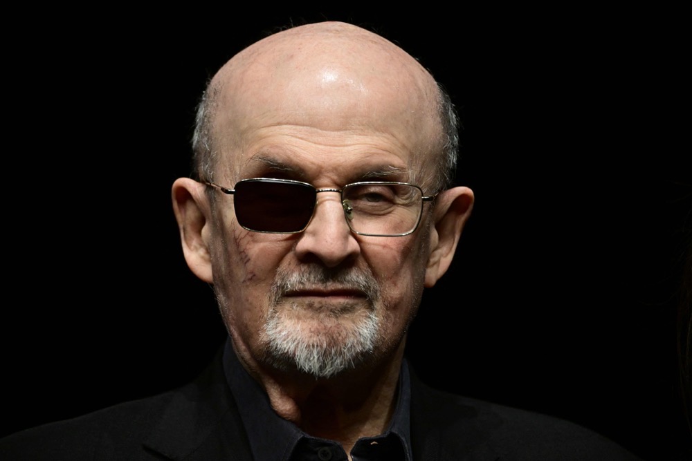 Indian-British novelist Salman Rushdie. (AFP)