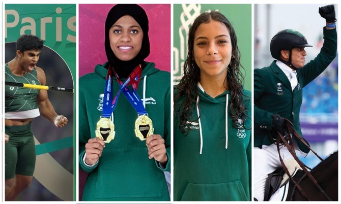 Saudi Arabia is ready to write a new chapter in its Olympic history with 10 athletes representing the Kingdom in Paris. (Screenshots/X/Instagram)