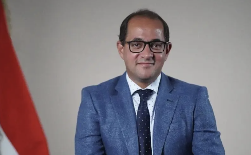 Egyptian Finance Minister Ahmed Kouchouk said the government was strategically managing complex geopolitical factors to improve economic performance. (Egypt Ministry of Finance)