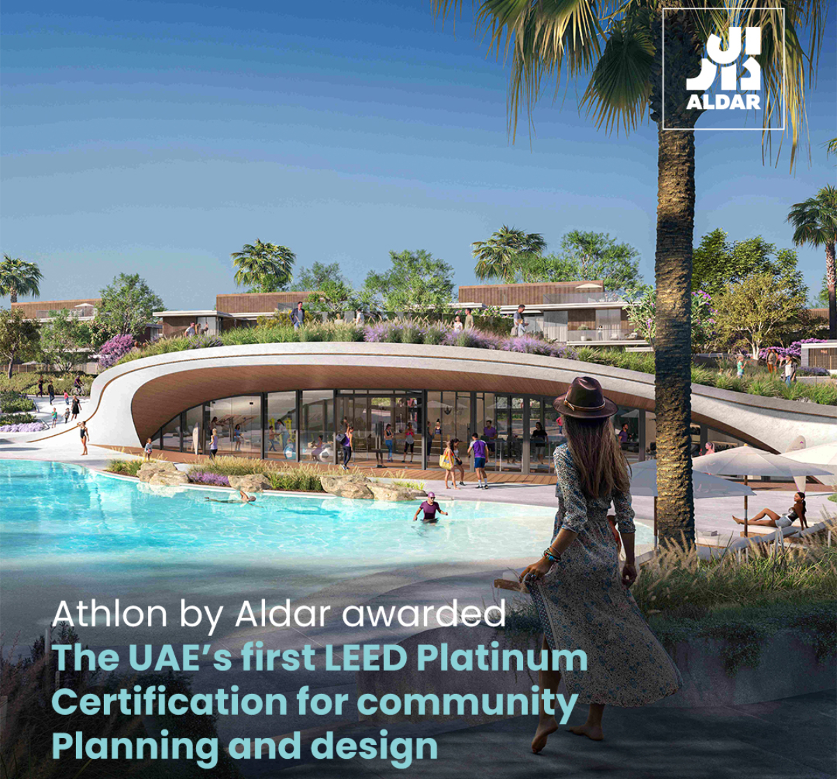 Aldar’s Athlon awarded UAE’S first LEED platinum certification