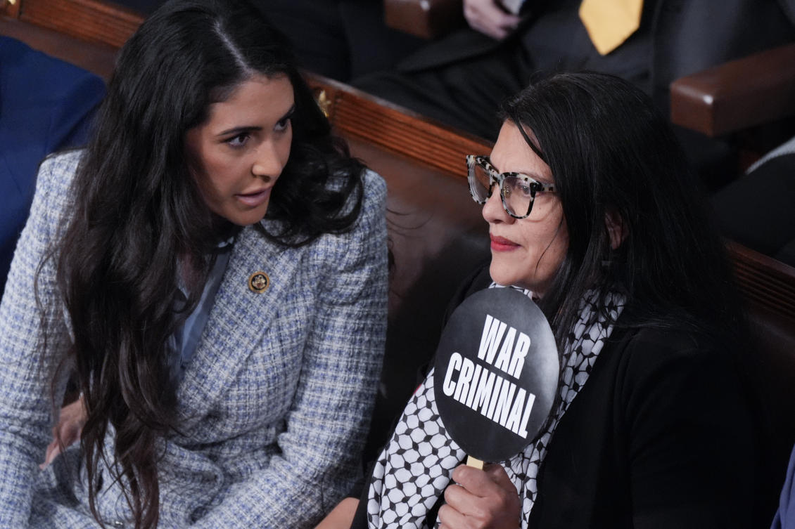 Rep. Rashida Tlaib, whose district includes Dearborn, Mich., is the only Palestinian American in Congress. (File/AP)