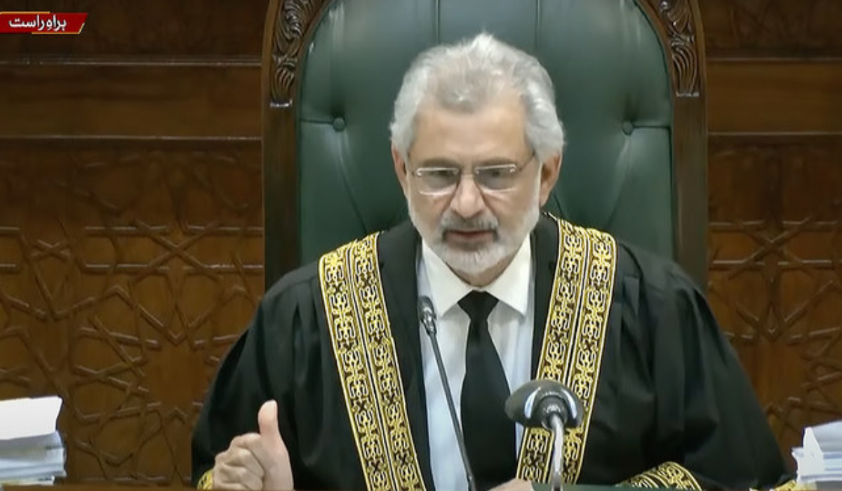 Pakistan arrests top leader of radical party on charge of ordering the killing of the chief justice