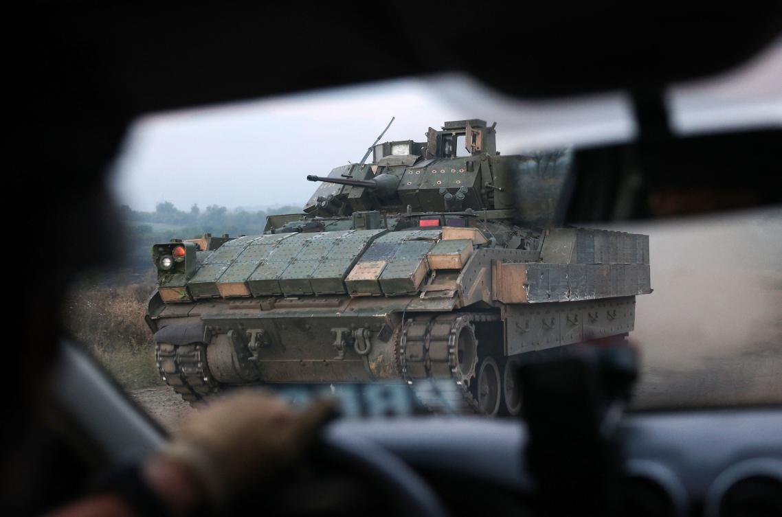 Before Russia launched its full-scale military offensive in 2022, the village had a population of around 1,400. (FILE/AFP)