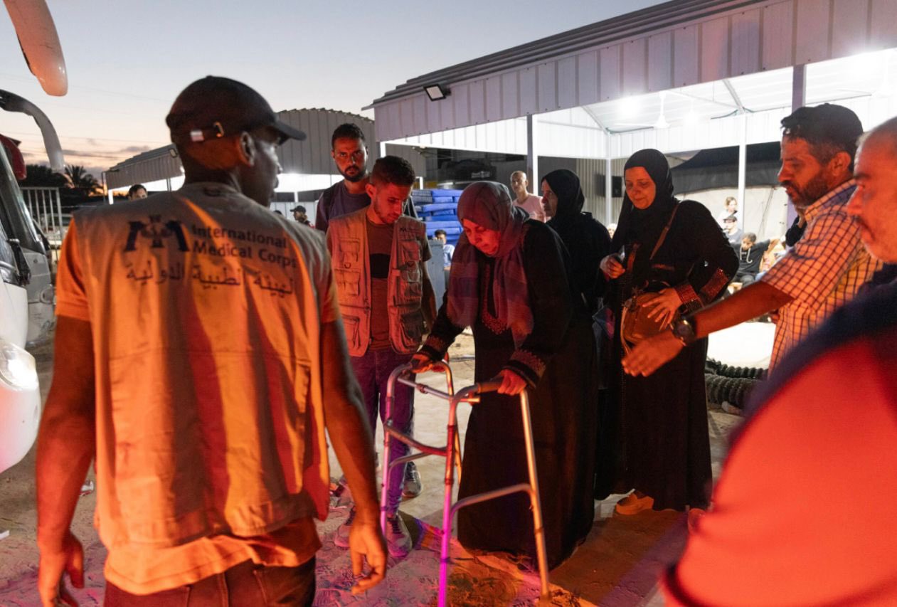 At least 85 sick and severely injured Palestinians from Gaza, including 35 children, were evacuated to Abu Dhabi for specialized care, WHO’s director general said on Tuesday. (X/@DrTedros)