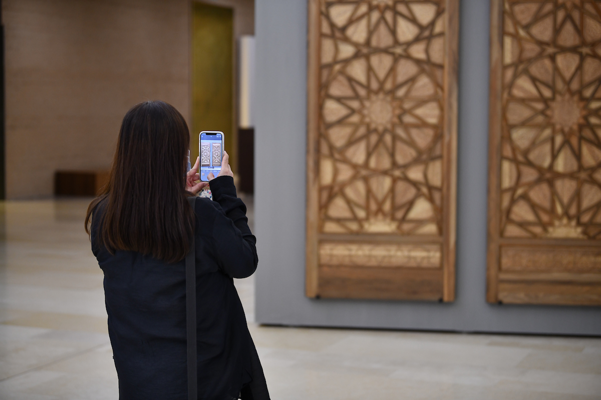 Visitors at the Islamic Art Conference. (Supplied)