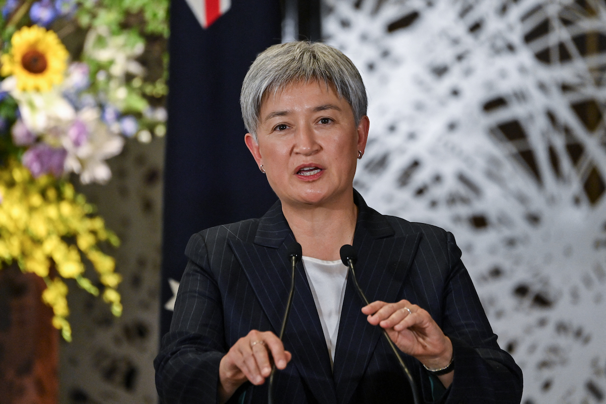 Australia's Foreign Minister Penny Wong. (File/AFP)