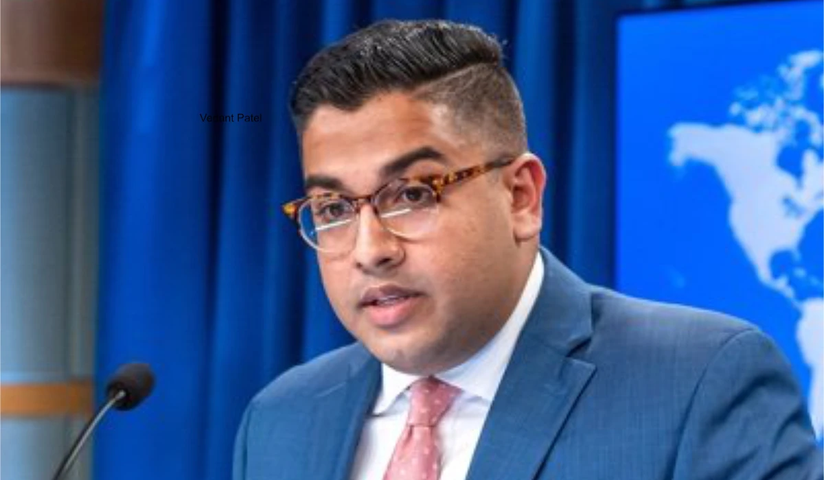 Vedant Patel. (Twittter @StateDeputySpox)