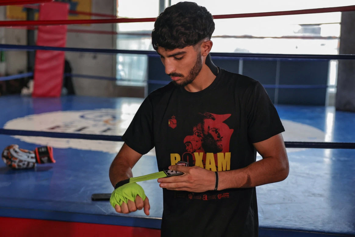 First Palestinian Olympic boxer fights hurdles before history