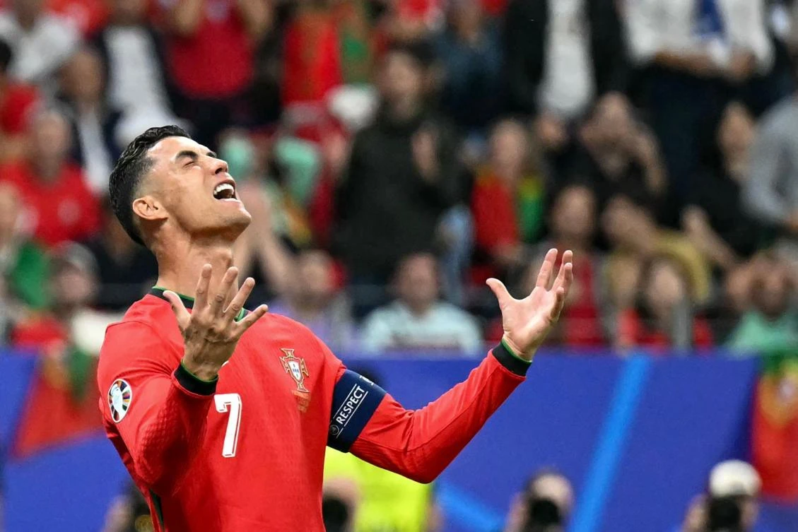Portugal superstar is playing at the Euros for a record sixth time and has helped his country reach the quarterfinals against France. (AFP)