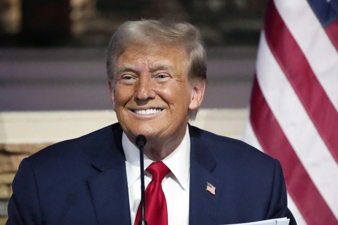 Former President Donald Trump’s sentencing in his hush money case has been postponed until Sept. 18. (AP/File)