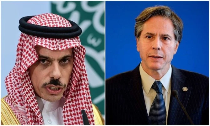 The pair discussed the latest developments in Gaza and Sudan. (AFP/File)