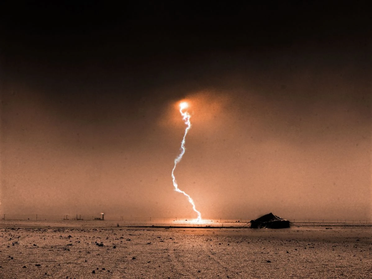 ‘Lightning Land,’ Ahmed Mater. (All images courtesy of the artist unless otherwise stated)