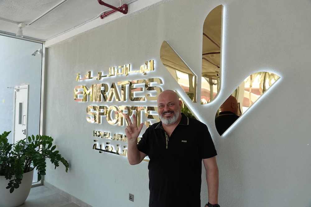 Vladimir Burdun, founder and CEO of Emirates Sports. (AN Photo)