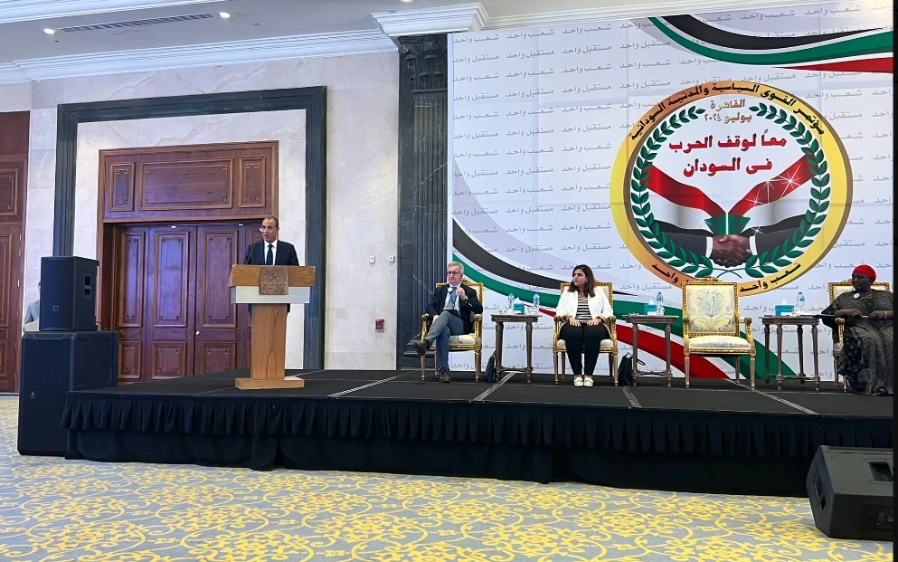 Egyptian Foreign Minister Badr Abdel Atty has stressed the seriousness of Sudan’s ongoing civil war, which is now in its second year. (X/@MfaEgypt)