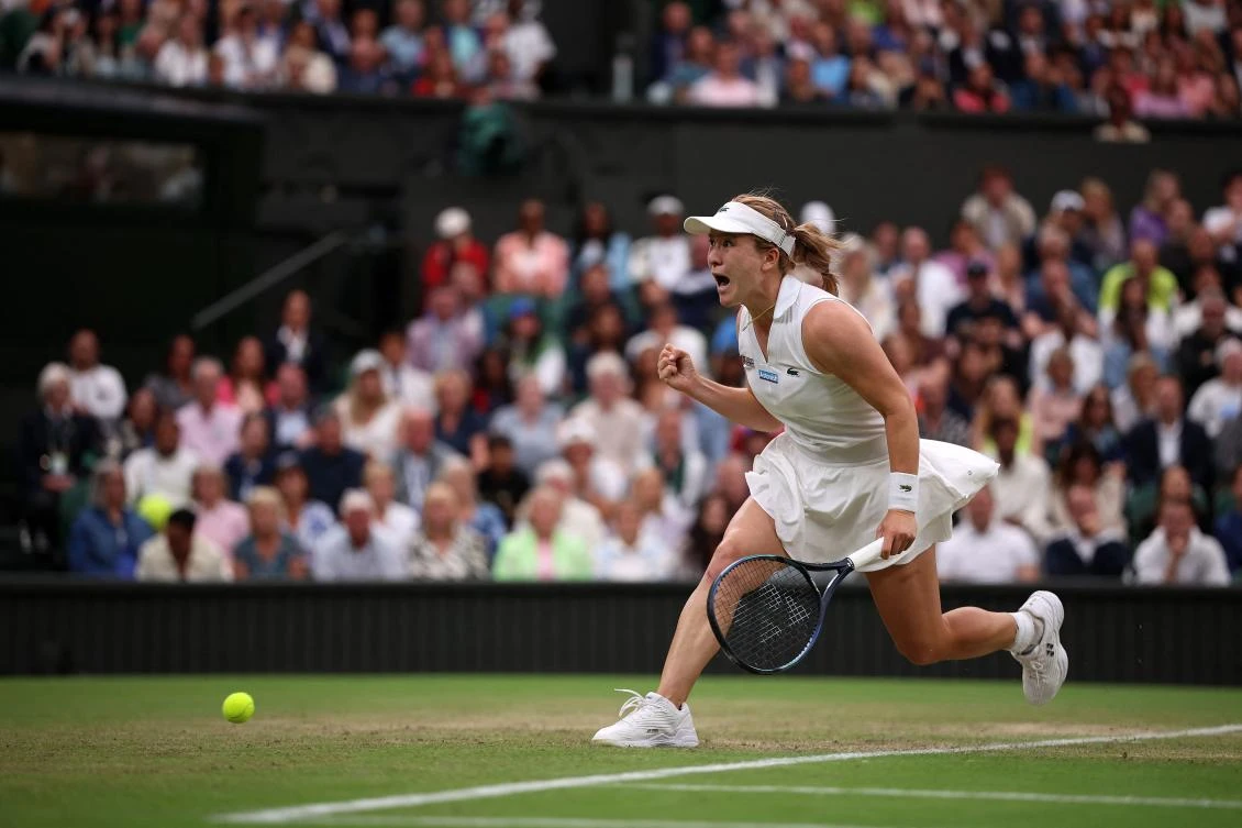 A small party broke out in the early hours of Monday morning at the local tennis club as her latest Wimbledon triumph unfolded. (AFP)