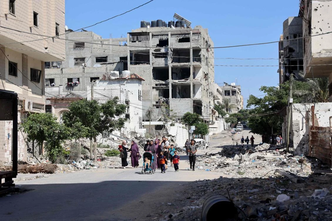 The Israeli air and ground offensive has killed more than 38,000 people in Gaza, and has caused widespread devastation and a humanitarian crisis. (AFP)