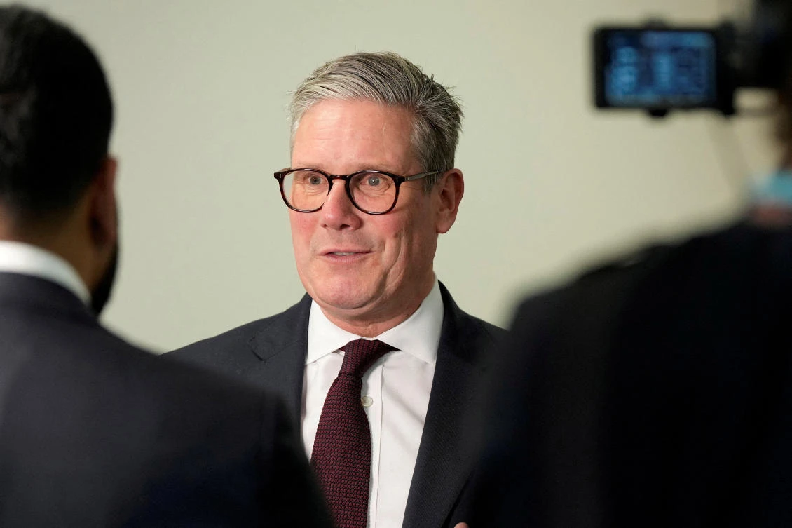UK Prime Minister Keir Starmer said the migrant deportation plan forged by the ousted Conservative government was ‘dead and buried.’ (Reuters)