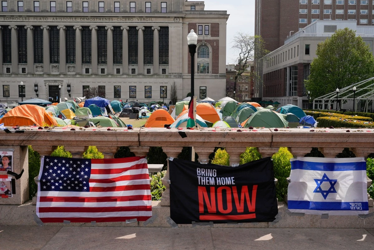 The incident follows a series of scandals at Columbia University, including accusations of excessive police force in response to campus demonstrations by pro-Palestinian protesters earlier this year. (AFP/File)