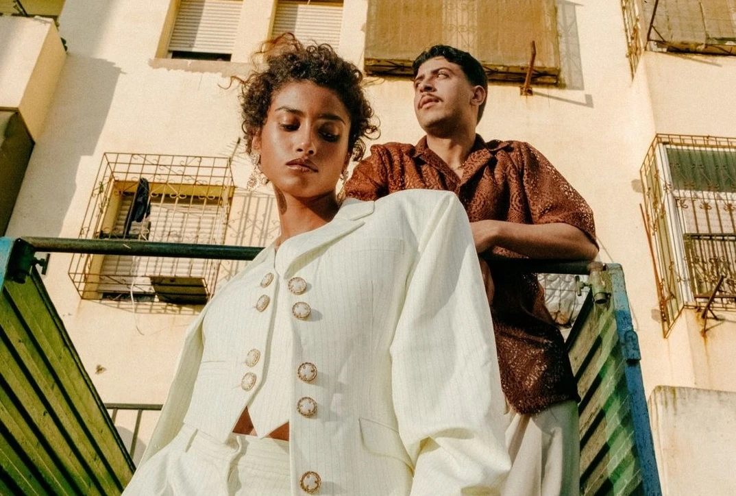 Moroccan Egyptian Dutch model Imaan Hammam took part in a photoshoot helmed by Hamza Lafrouji and Marwane Jinane. Instagram/ @psycho.moustache and @directed_by_miru