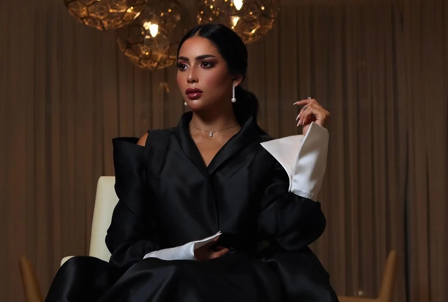 Based in Saudi Arabia, Lebanese actress Darin Al-Bayed boasts more than 14 million followers across social media platforms. (Supplied)