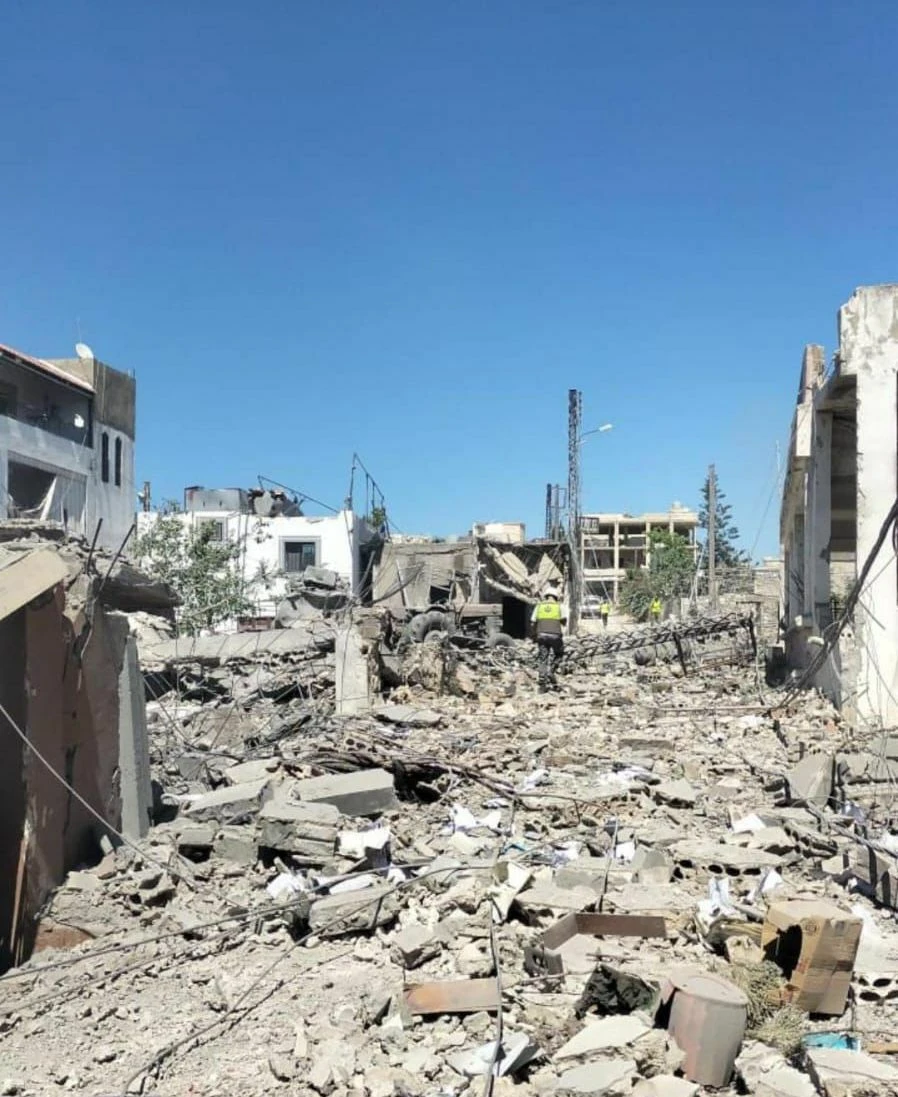 Hezbollah carried out an aerial attack in response, using drones to target the new headquarters of the artillery battalion of Israel’s 146th division. (Supplied)