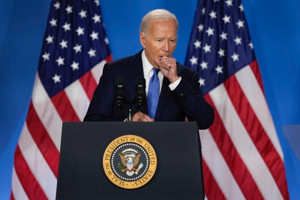 Biden called Vice President Kamala Harris Vice President Trump