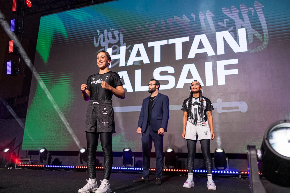 Saudi Arabian MMA fighter Hattan Alsaif (PFL)