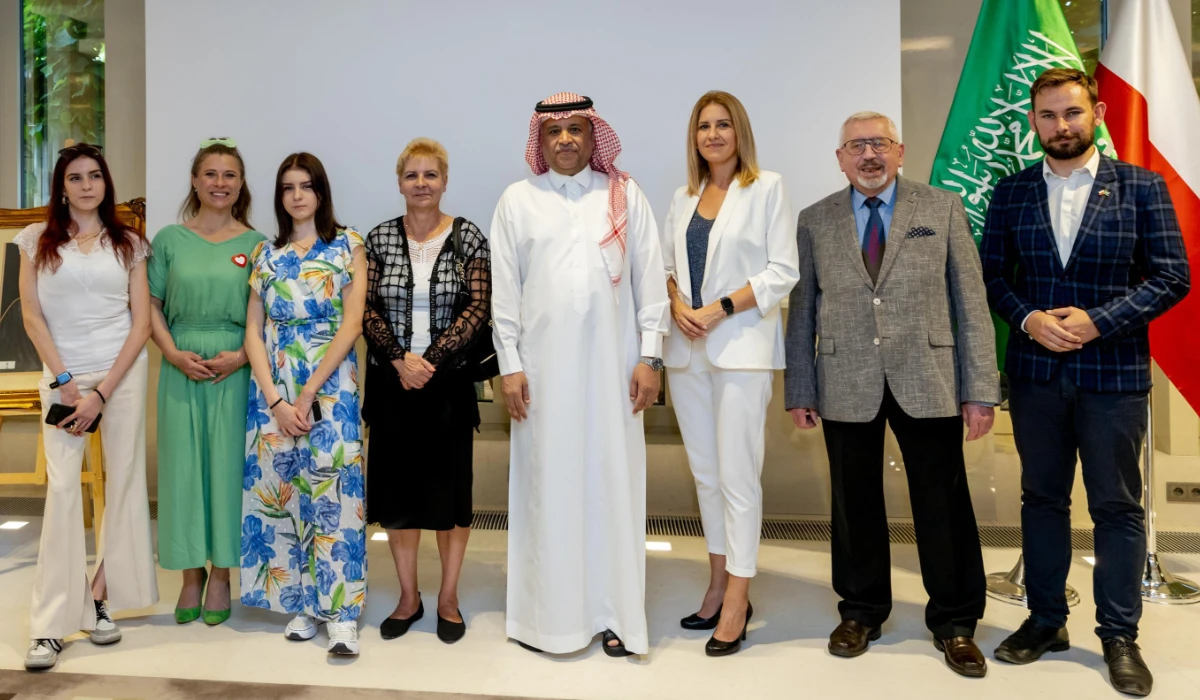 The Saudi Embassy in Poland hosted a cultural and educational event celebrating the UN's adoption of Nov. 24 as World Conjoined Twins Day each year. (Supplied)