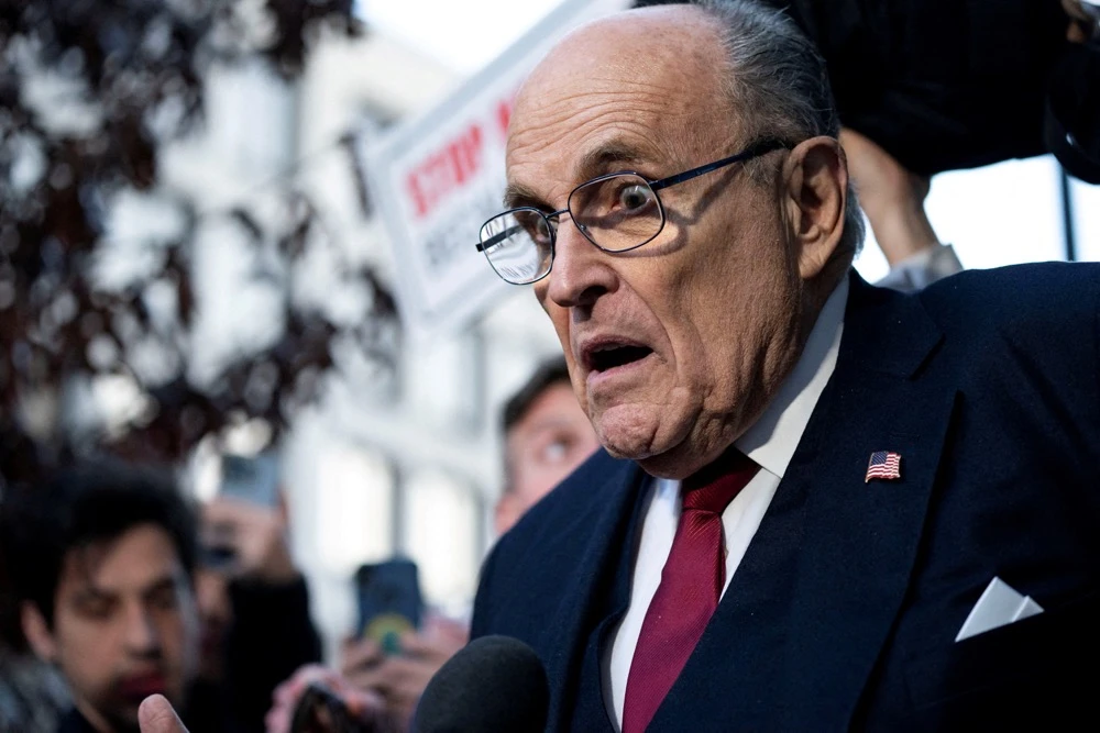 Former New York Mayor Rudy Giuliani. (Reuters)