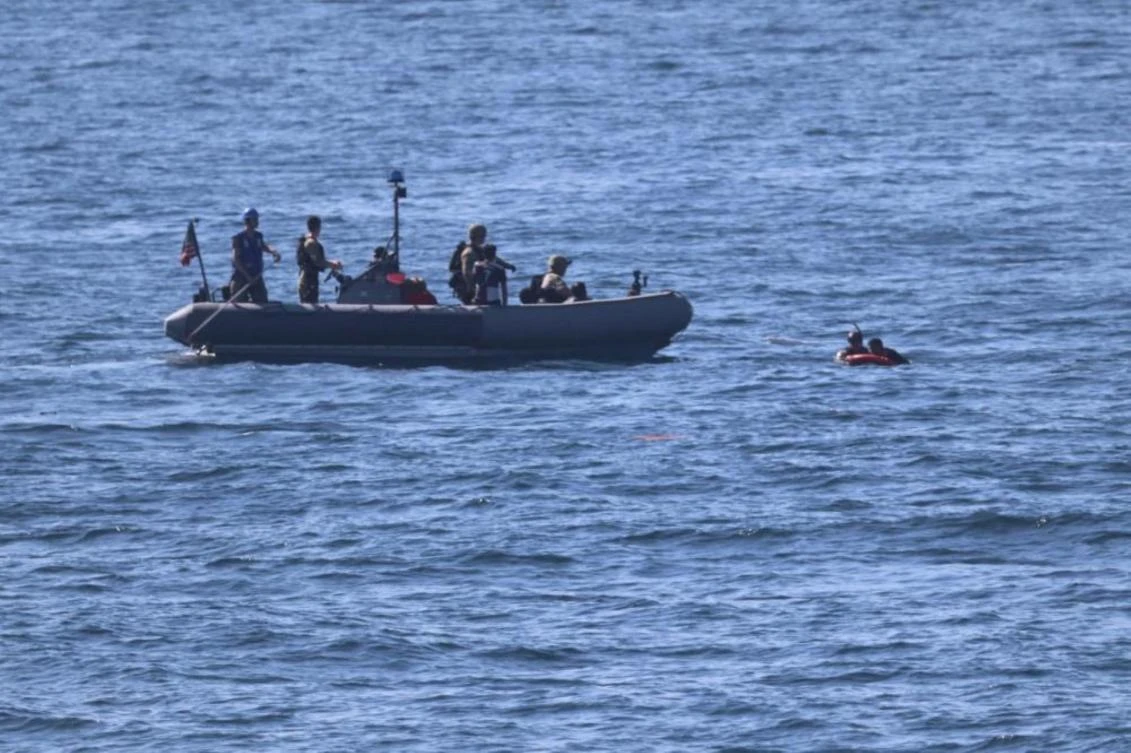 Search and rescue operations were initiated with the relevant authorities. (AFP)
