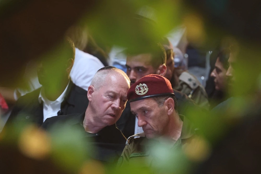 Defense Minister Yoav Gallant said Israel will strike any place where it may be required. (AFP/File)