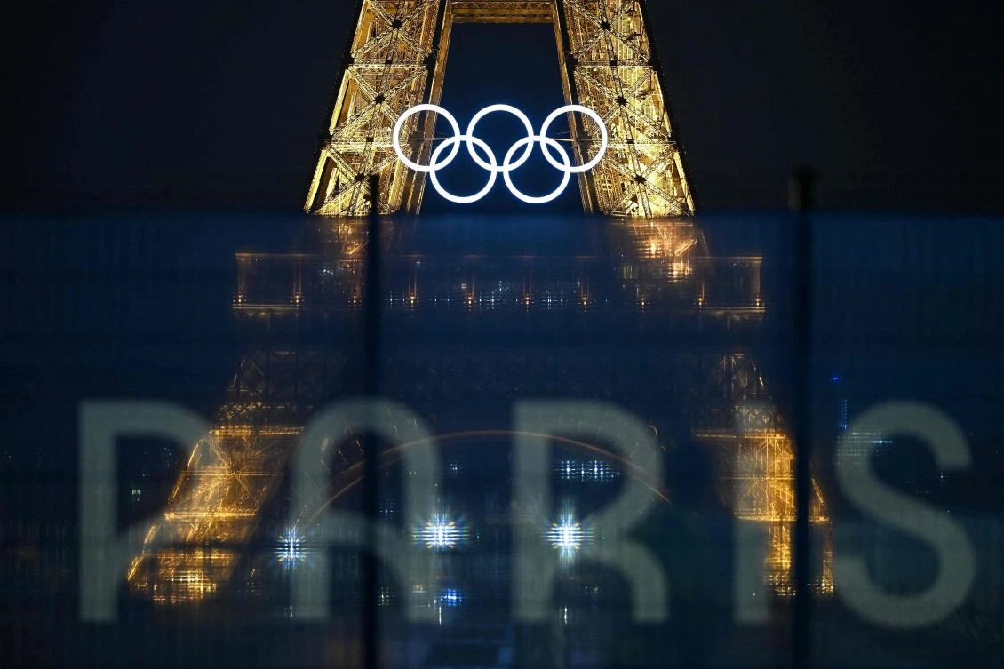 Close to one hundred applications for media accreditation for the Paris Olympics had been rejected over espionage fears. (AFP)