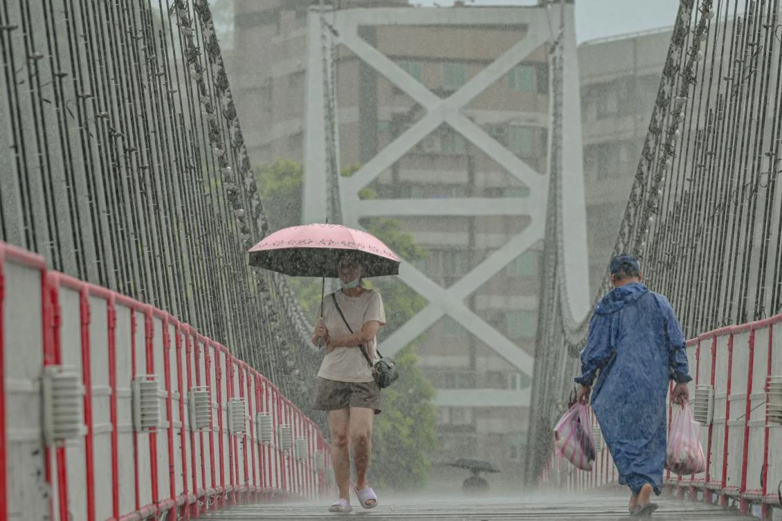 Typhoon Gaemi, expected to be the strongest storm to hit Taiwan in eight years, is set to make landfall on the northeast coast on Wednesday evening, the weather authorities said. (AFP)