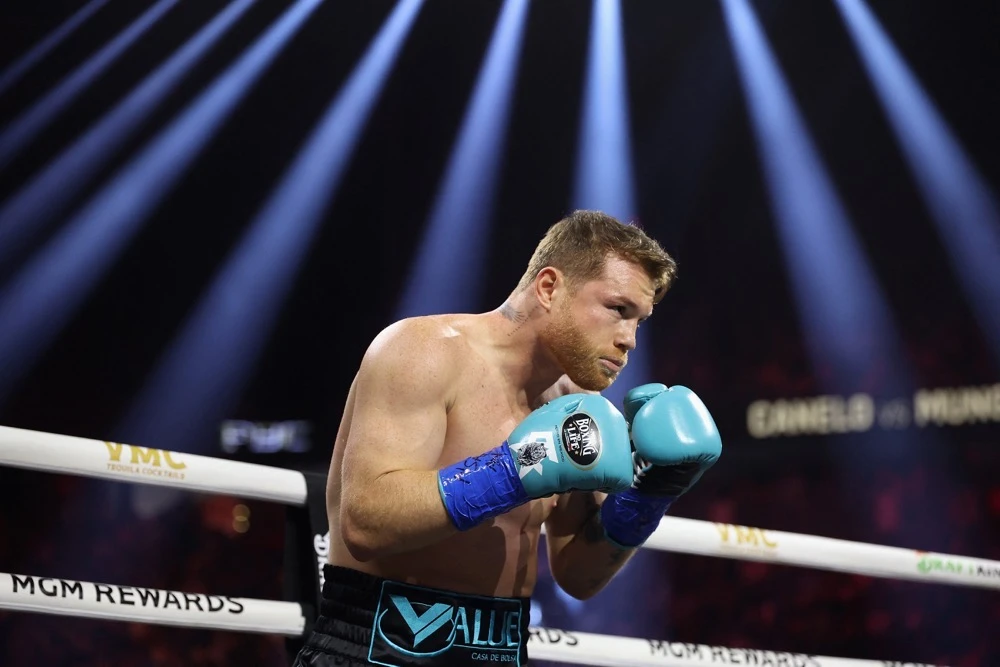 Canelo Alvarez. (Getty Images/AFP)