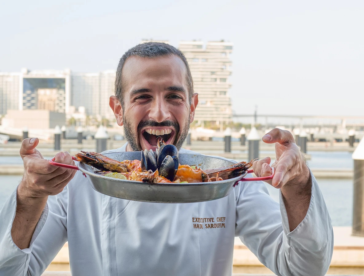 Hadi Saroufim is the executive chef at Dubai’s Beirut-import Bar Du Port. (Supplied)