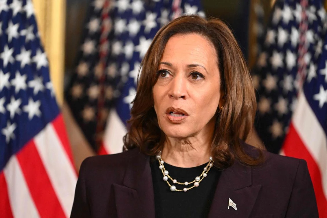 Kamala Harris has already secured the public support of a majority of delegates to the Democratic National Convention, which begins Aug. 19 in Chicago. (AFP)