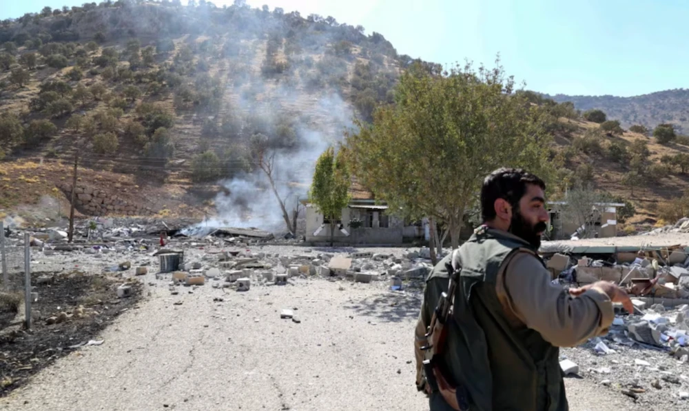 Turkiye staged new artillery strikes against Kurdish separatist positions in northern Iraq, the defense ministry and Iraqi sources said Saturday. (AFP/File Photo)